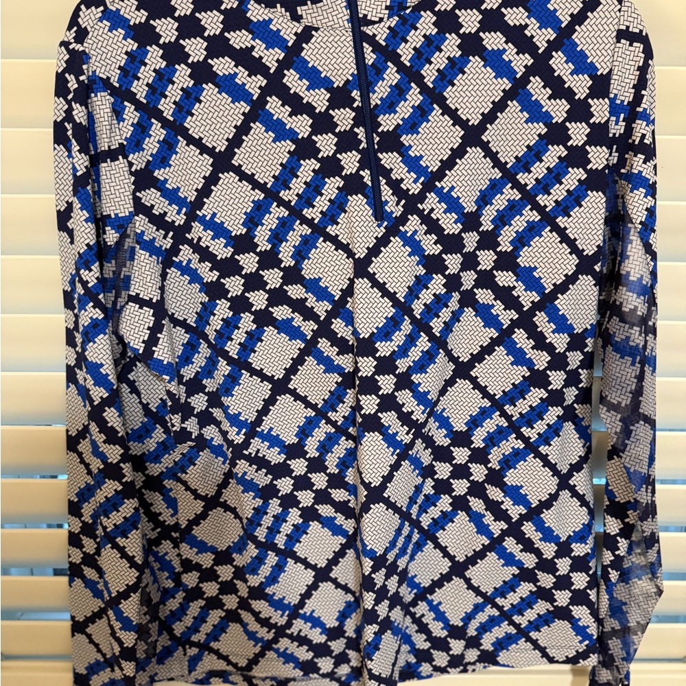 IBKUL  ladies  long sleeve top Large .. like new